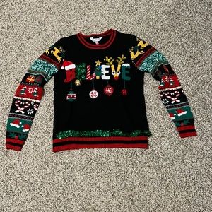 Christmas sweater, size large